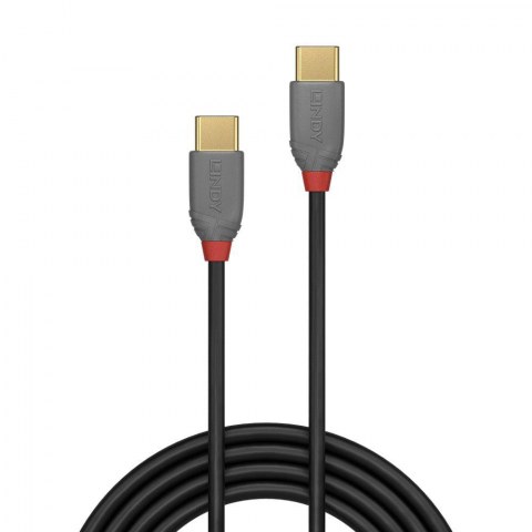 CONECTICA - Cablu Lindy 2m USB 2.0 Type-C, Anthra