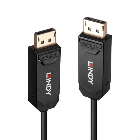 Cablu Lindy 50m DisplayPor, fibra optica [2]