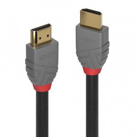 Cabluri video - Cablu Lindy 7.5m High Speed HDMI, Anthra