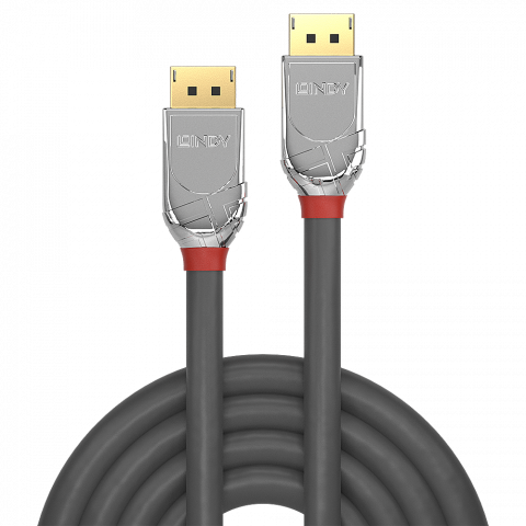 CONECTICA - Cablu Lindy DisplayPort 1.2, 5m, Cromo