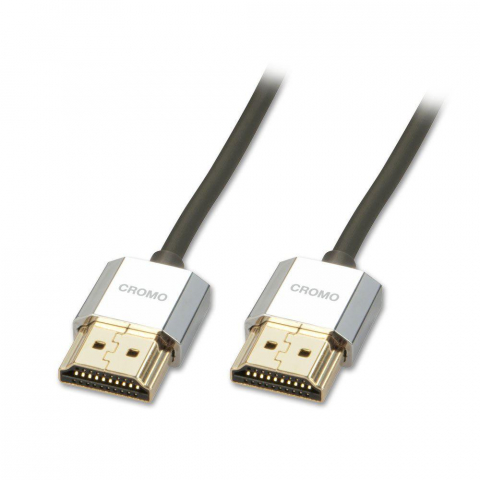 CONECTICA - Cablu Lindy HDMI Cromo Slim 2m