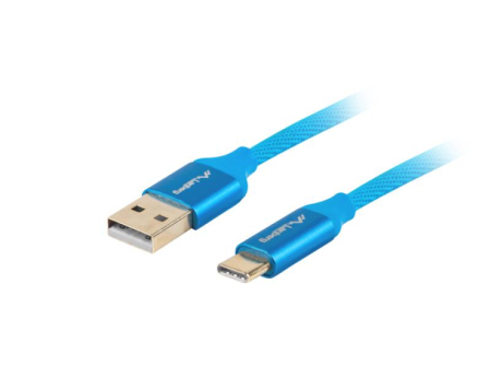 Cabluri video - Cablu USB-C(M)  USB-A(M) 2.0 1 m albs