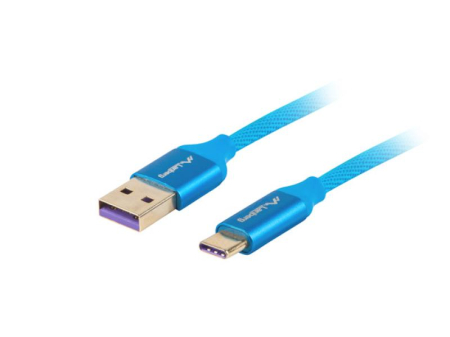 Cabluri video - Cablu USB-C(M)  USB-A(M) 2.0 1 m albs