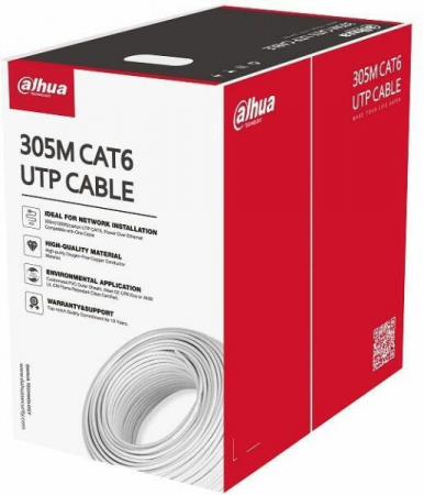 SUPRAVEGHERE VIDEO IP - CABLU UTP CAT6 305M CUPRU