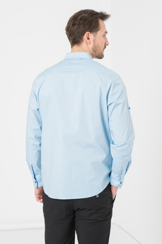 CAMASA CASUAL BARBATI LIGHT BLUE XXL [2]