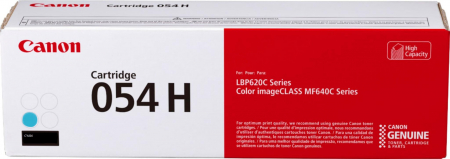 Tonere - CANON CRG054HC TONER CARTRIDGE CYAN