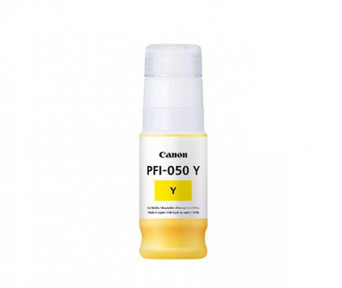 Cartuse cerneala - CANON PFI-050Y YELLOW INKJET CARTRIDGE