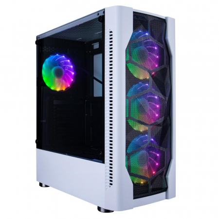 COMPONENTE PC - Carcasa 1STPLAYER Gaming DK-D4 WHITE
