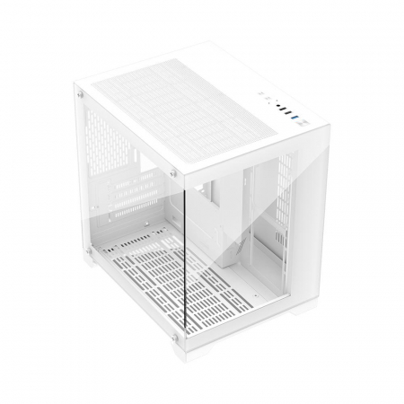 Carcasa 1STPLAYER Gaming MV5 TP WHITE [1]