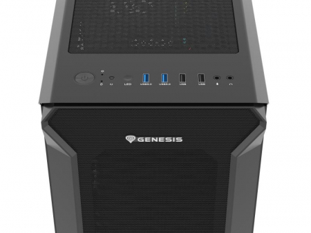 Carcasa GENESIS IRID 505F MID TOWER BLAC [2]