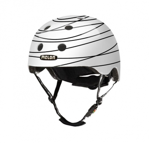 Produse - CASCA MELON SCRIBBLE M-L 52-58CM ALB