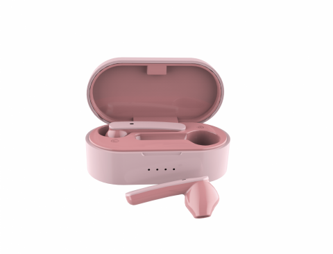 Casti Akai BTE-J10P wireless, roz [3]