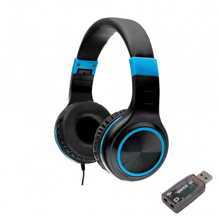 Produse - Casti cu micr. Spacer Pearl Blue USB