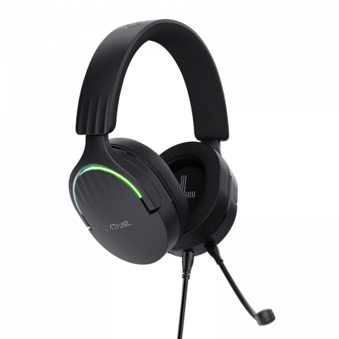 Casti Trust GXT 490P Fayzo cu fir, negru [2]