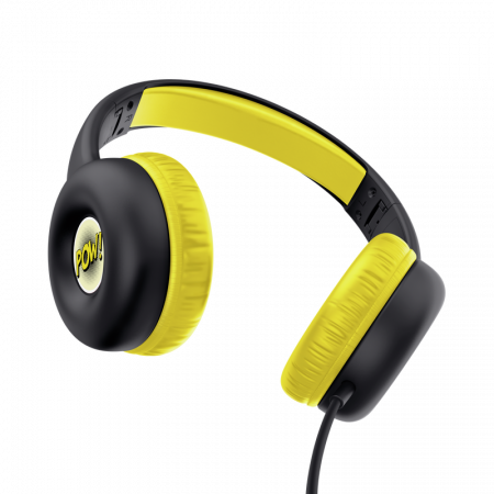 Casti Trust Nouna cu fir kids, negru [2]