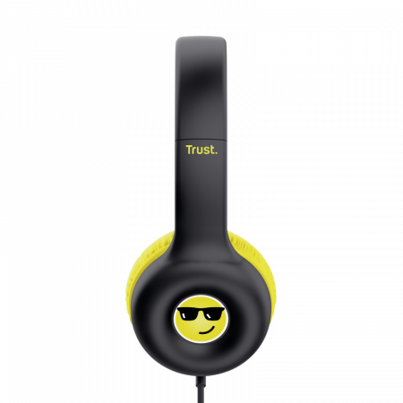 Casti Trust Nouna cu fir kids, negru [3]