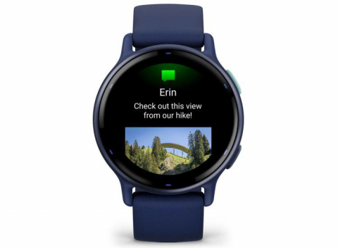 Ceas Garmin vivoactive 5 Blue/Blue Metal [1]