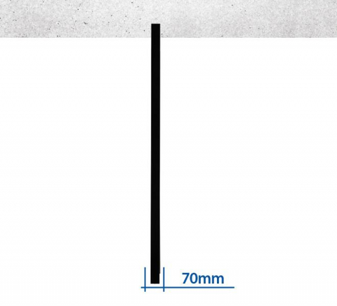 Ceiling Mount For SAMSUNG 55 OMN-D-Black [3]