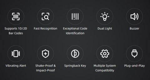 Cititor cod de bare 2D Sunmi NS021 [1]