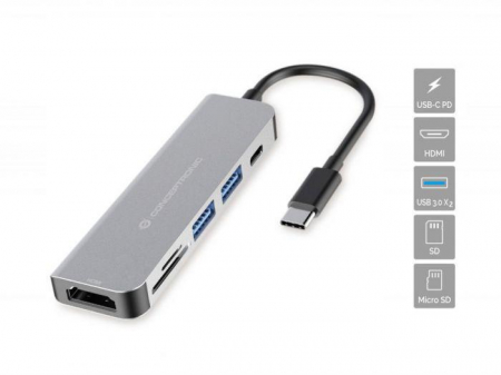 CONCEPTRONIC USBC DOCKINGSTATION DONN02G [3]