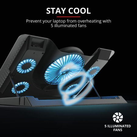 Cooler Laptop Trust GXT 1225 Quno, ng [5]