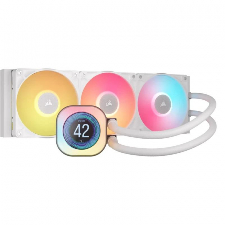 Coolere Procesor - Corsair Cooler iCUE LINK TITAN 360 RX WH