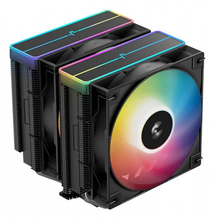 Coolere Procesor - CPU COOLER DEEPCOOL AG620 ARGB V2 BLACK