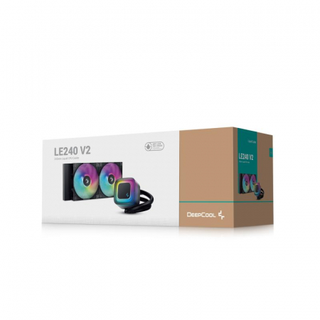 CPU COOLER DEEPCOOL LE240 ARGB BLACK [6]