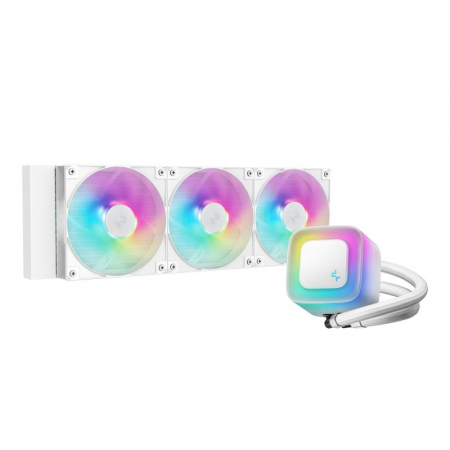 Coolere Procesor - CPU COOLER DEEPCOOL LE360 ARGB V2 WHITE