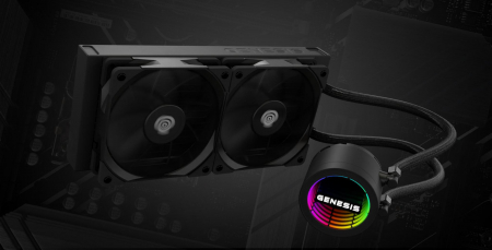 COMPONENTE PC - CPU COOLER GENESIS HYDRIA 240 BLACK