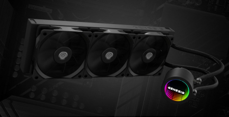 Coolere Procesor - CPU COOLER GENESIS HYDRIA 360 BLACK