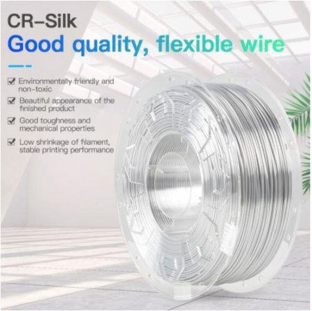 Accesorii imprimare 3D - CREALITY 3D PRINT FILAMENT SILK WHITE