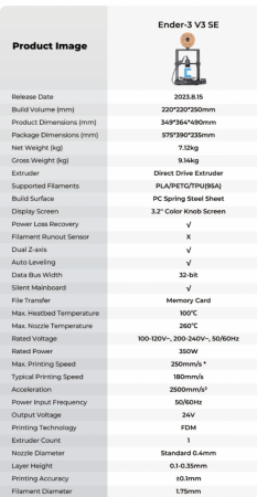 CREALITY ENDER-3 V3 SE 3D PRINTER FDM [4]