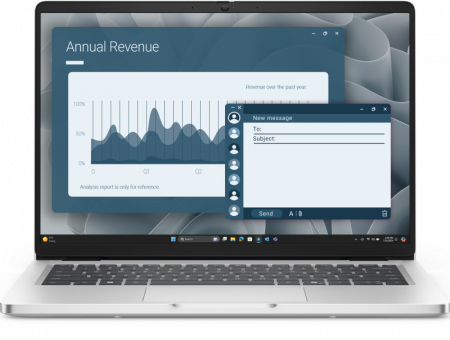 Laptop, Tablete & Telefoane - DL PC14255 FHD+ R7 350PRO 16 1 W11P