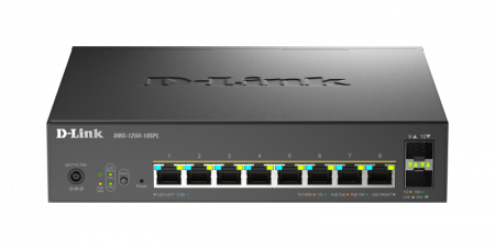 Produse - DLINK SW 8P-GB 2P-SFP SMART MANAGED POE