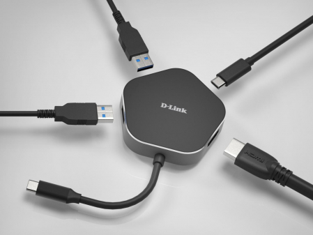 Hub-uri USB - DLINK USB-C TO HDMI USB3.0 USB-C HUB