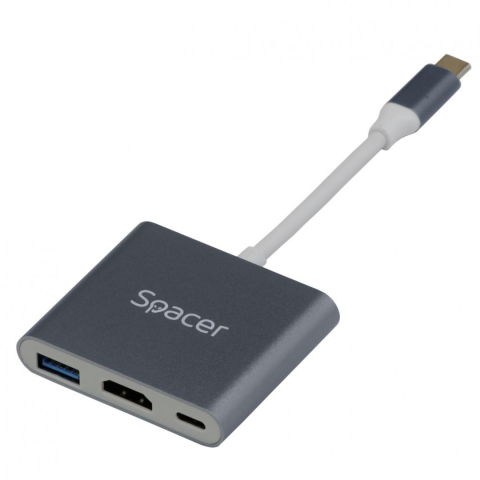 Laptop, Tablete & Telefoane - DOCK STATION SPACER 3in1 Type C
