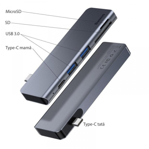 Docking Station Baseus USB-C la USB 3.0 [3]