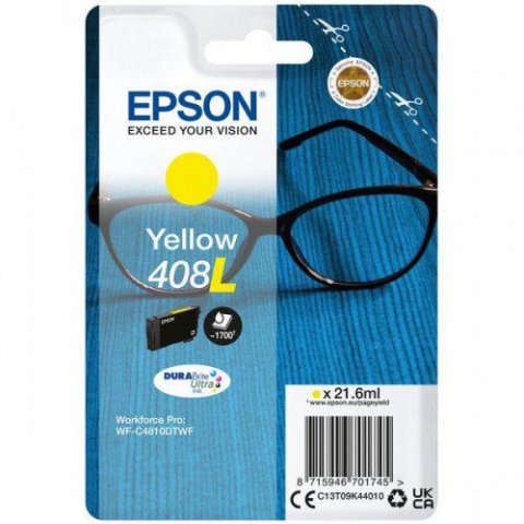 Cartuse cerneala - EPSON 408L YELLOW INKJET CARTRIDGE