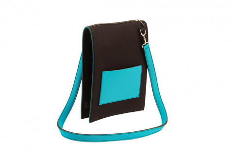 Produse - GEANTA UMAR NFUN TRENDY NEGRU TURCOAZ