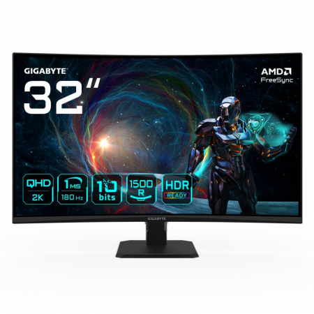 GIGABYTE GS32QCA Gaming Monitor 31.5" [1]