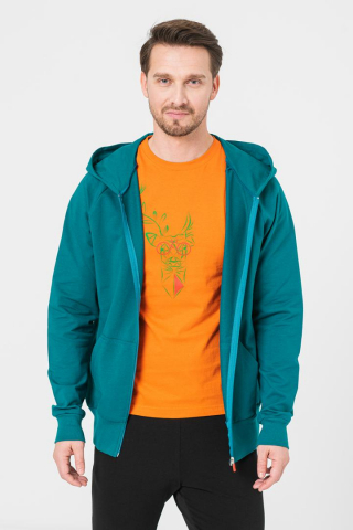 Produse - HANORAC COTON CASUAL BARBATI PETROL-L