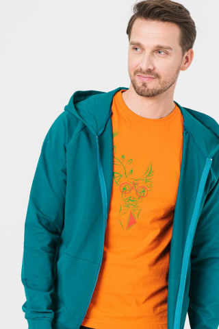 HANORAC COTON CASUAL BARBATI PETROL-L [5]