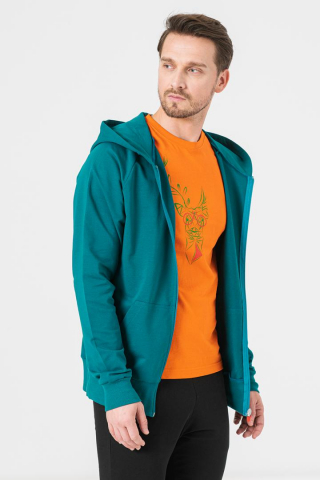 HANORAC COTON CASUAL BARBATI PETROL-XL [3]