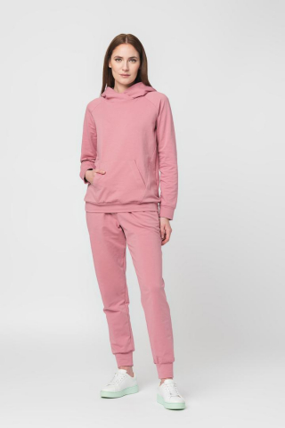 Produse - HANORAC COTON RAGLAN FEMEI PINK-XS