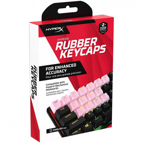 PERIFERICE PC - HP HYPERX RUBBER KEYCAPS KIT - Pink