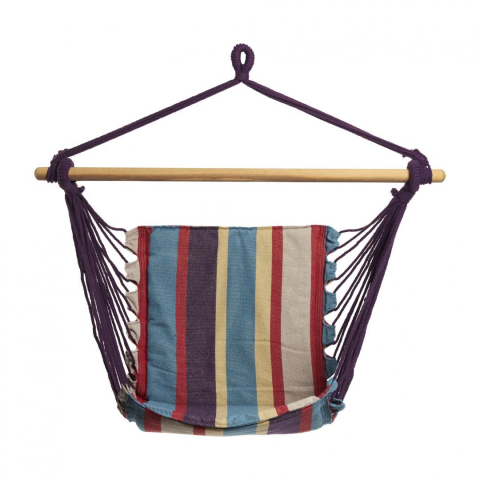 Produse - HR HAMAC SUSPENDAT RED&BLUE STRIPE100X55