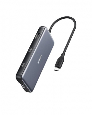 Hub 555 USB-C 8 in 1 Anker, gri [1]