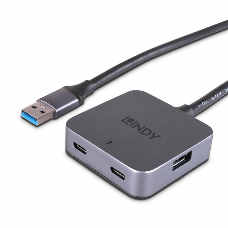 Hub-uri USB - Hub Lindy 4 Port USB 3.0 5m