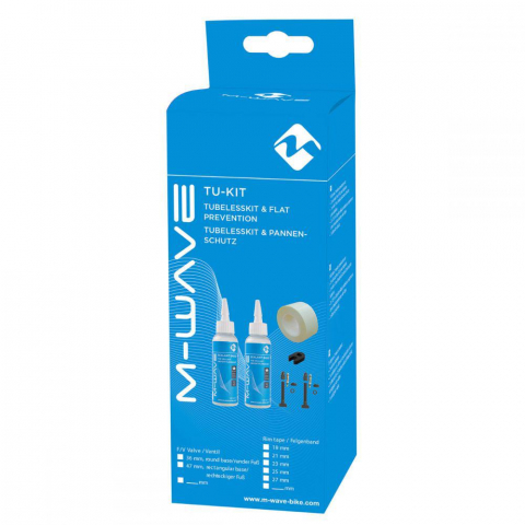 Produse - Kit Tubeless M-WAVE TU-KIT